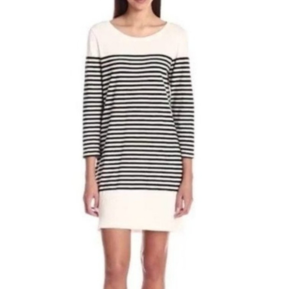 Joie Striped Cashmere Blend Sweater Dress Sz L
